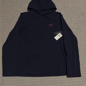 Polo Ralph Lauren Dark Blue Hooded Shirt Jacket